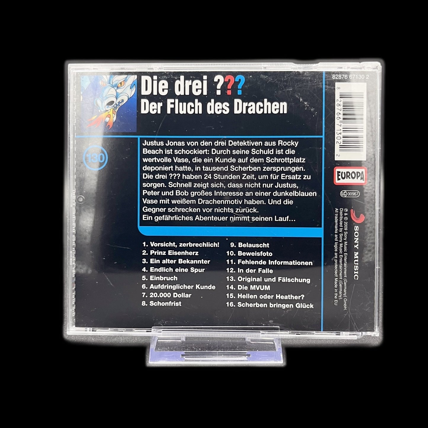 Der Fluch des Drachen - Robert Arthur - Hörspiel - CD - Die drei ??? - Gebraucht