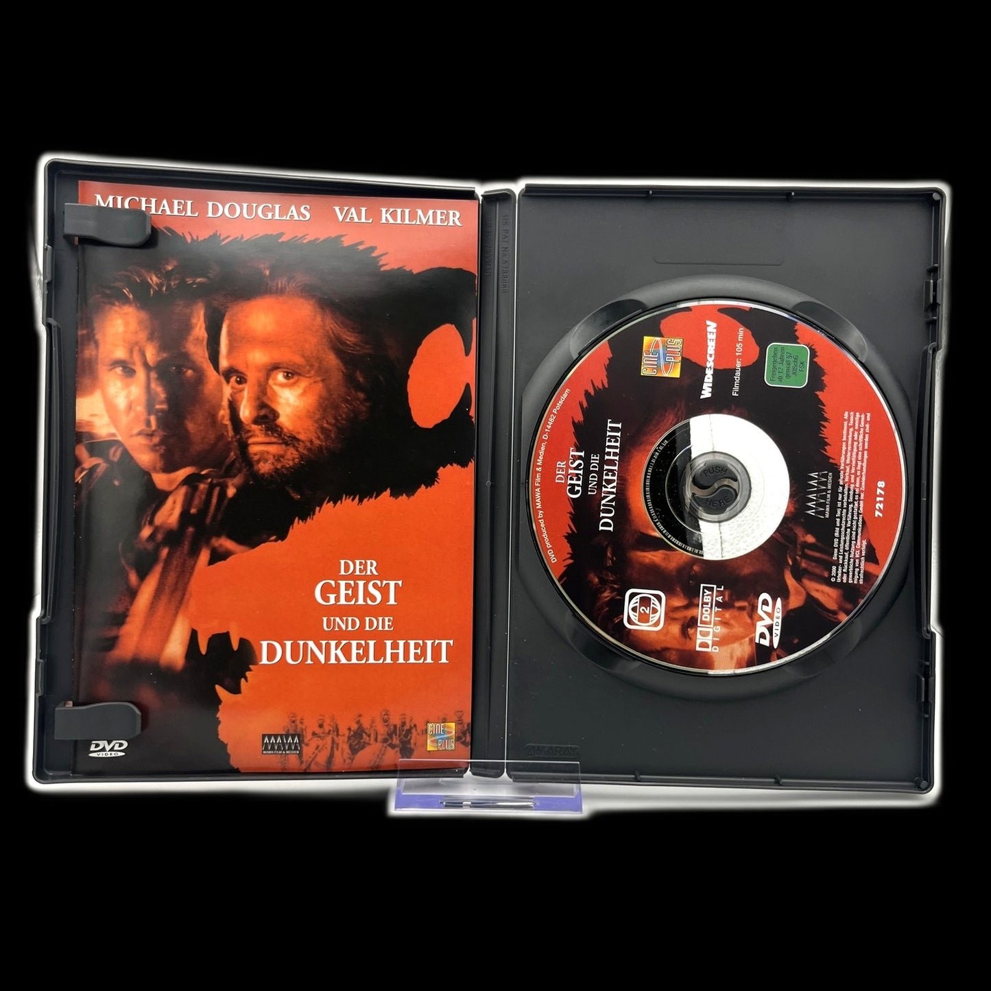 DER GEIST UND DIE DUNKELHEIT - Widescreen - Abenteuer - DVD - Film - Gebraucht