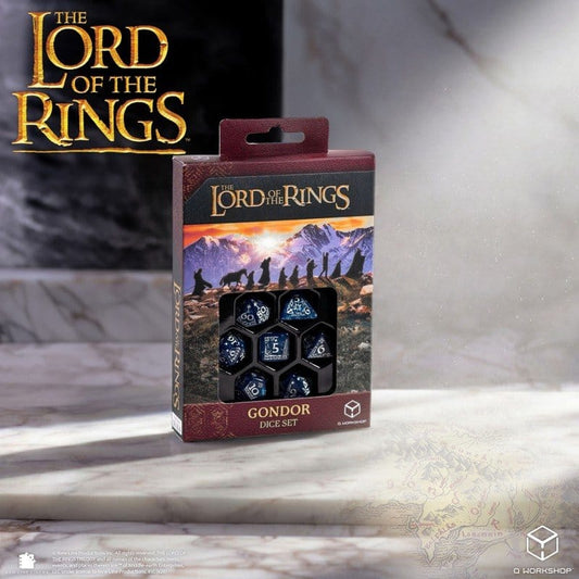 Der Herr der Ringe 7er-Würfelset Gondor - Würfel - Neu & Sealed / OVP