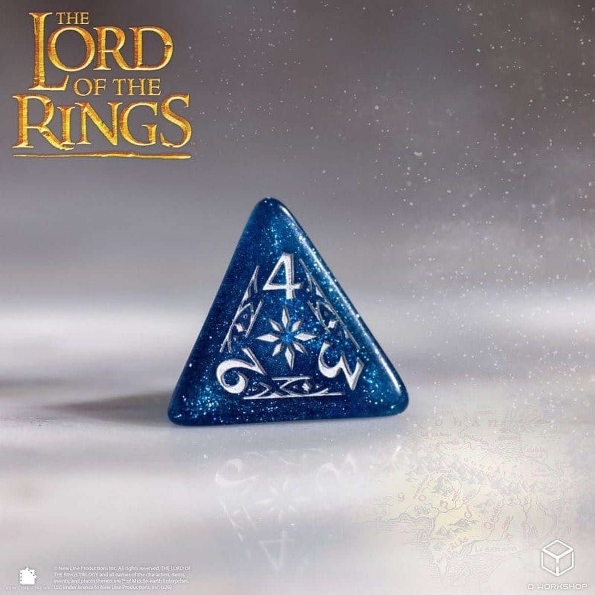 Der Herr der Ringe 7er-Würfelset Gondor - Würfel - Neu & Sealed / OVP