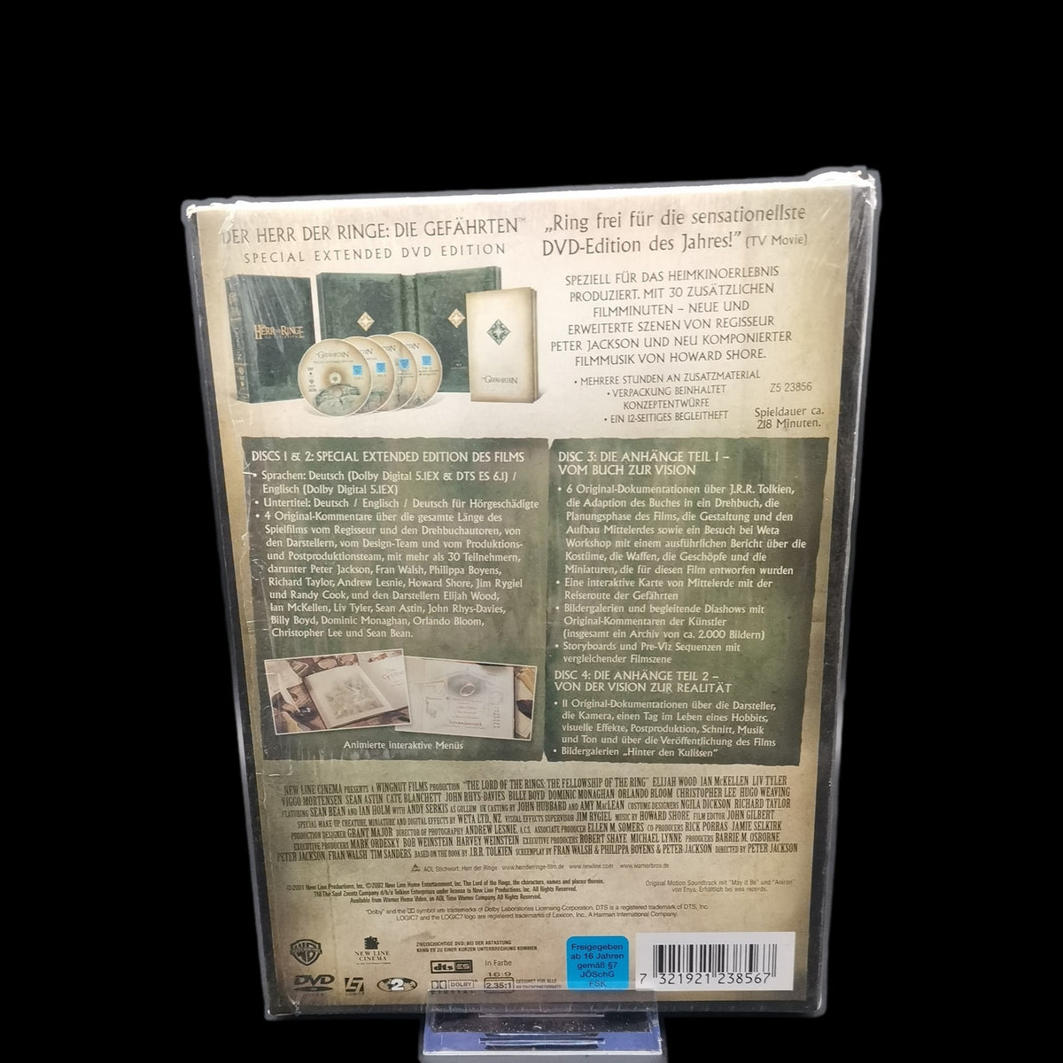 Der Herr der Ringe: Die Gefährten - Der Herr der Ringe - DVD - Magie - Gebraucht
