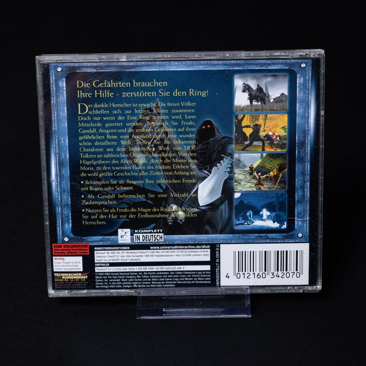 der-herr-der-ringe-die-gefaehrten-pc-cd-rom-spiel-deutsch-zustand-sehr-gut-2 - Utopia Collectibles