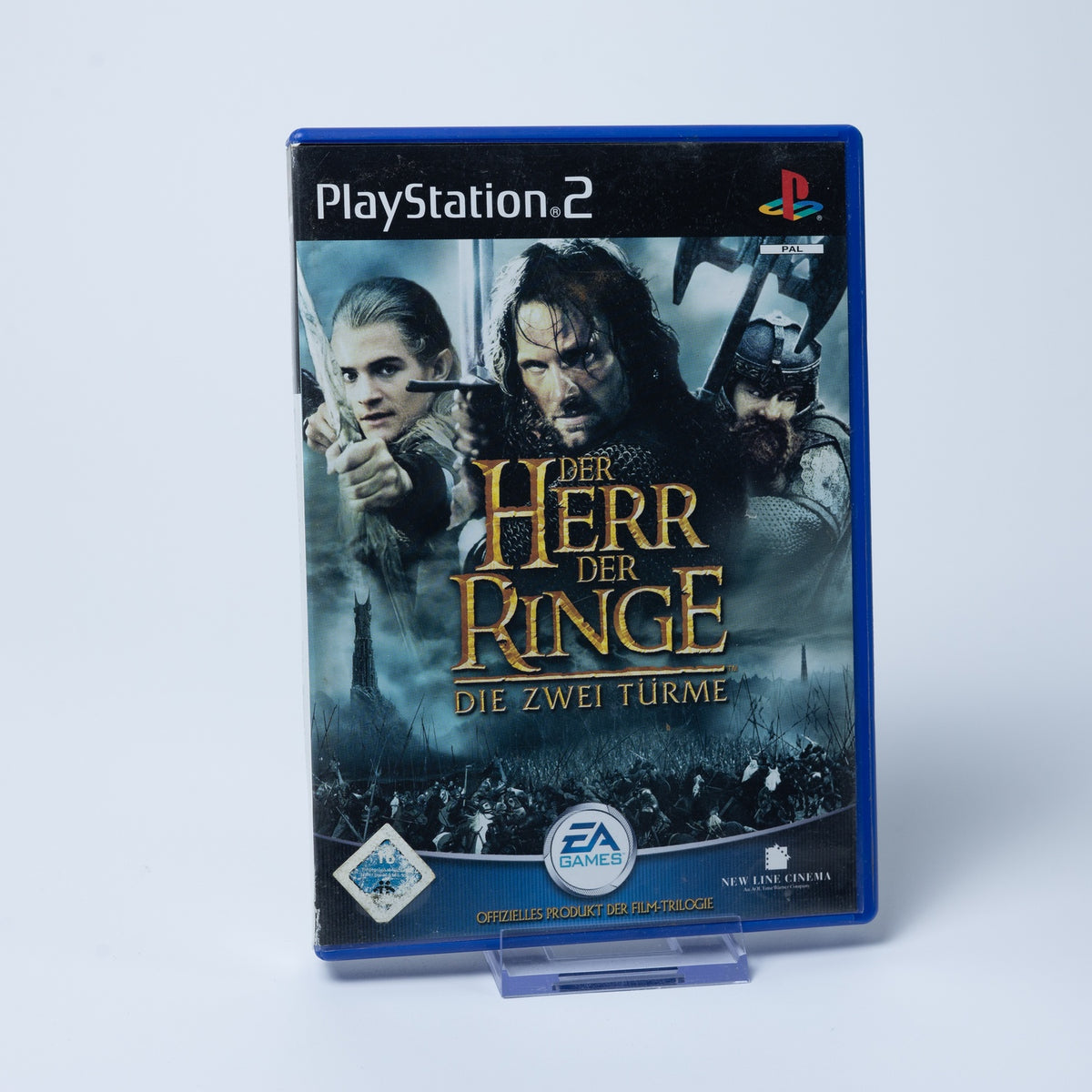 Der Herr der Ringe: Die Zwei Türme - Playstation 2 PS2 - PAL - Case beschädigt