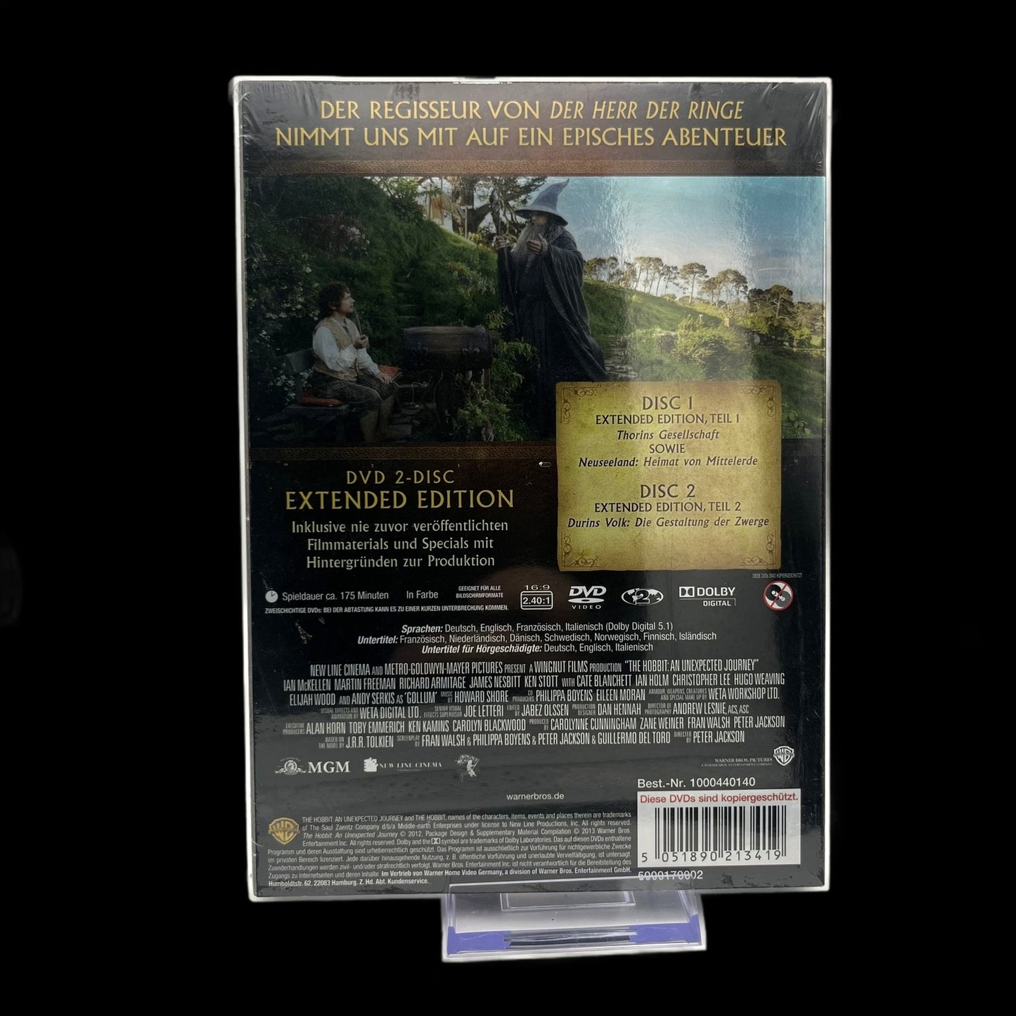 Der Hobbit: Eine unerwartete Reise - Der Hobbit - Extended Edition - DVD - Neu