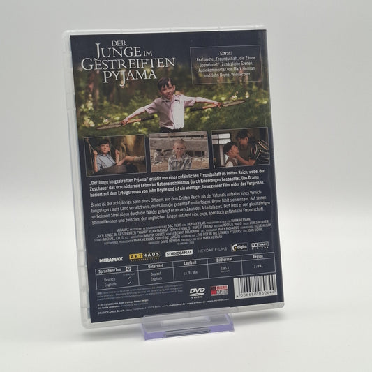 Der Junge im Gestreiften Pyjama - 2008 - Mark Herman - DVD - Zustand Sehr Gut
