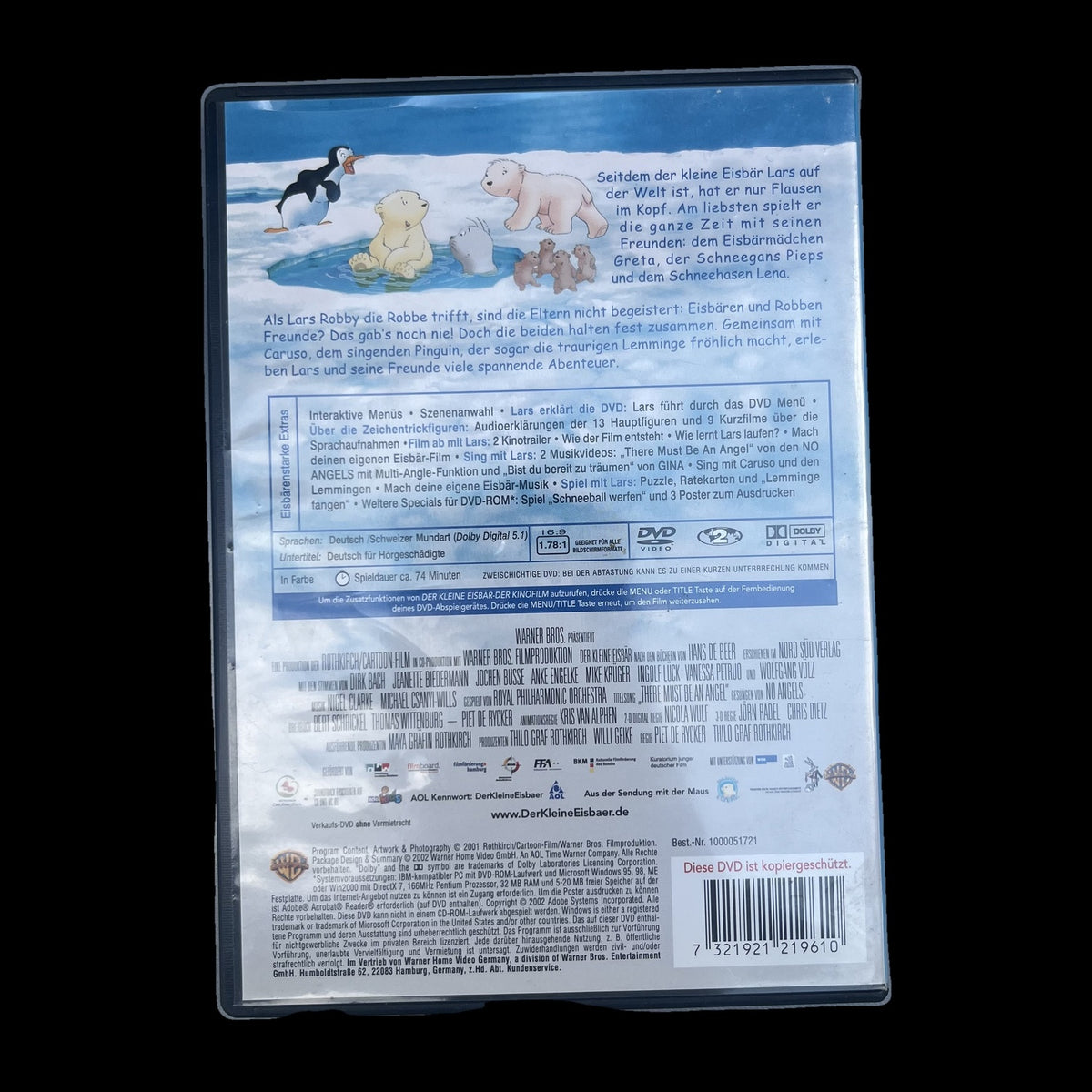 Der kleine Eisbär - Der Kinofilm - Der kleine Eisbär - DVD - Familie - Gebraucht