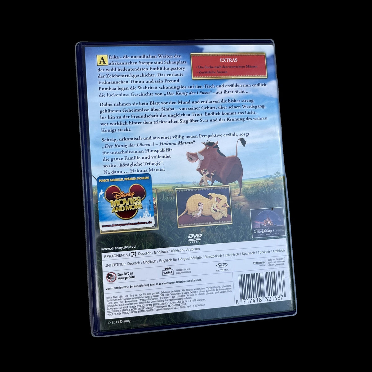 Der König der Löwen 3 - Der König der Löwen - Special Edition - DVD - Gebraucht