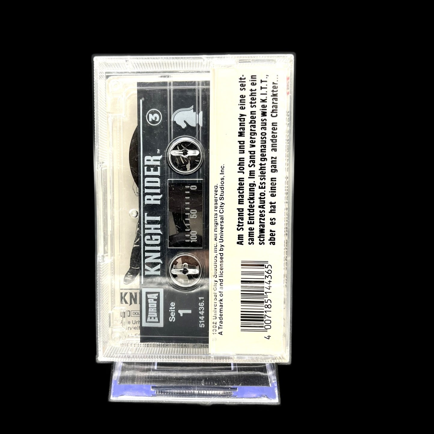 Der schwarze Teufel taucht wieder auf - KNIGHT RIDER - Kassette - Gebraucht