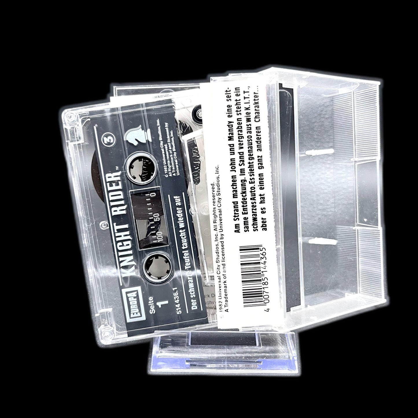 Der schwarze Teufel taucht wieder auf - KNIGHT RIDER - Kassette - Gebraucht