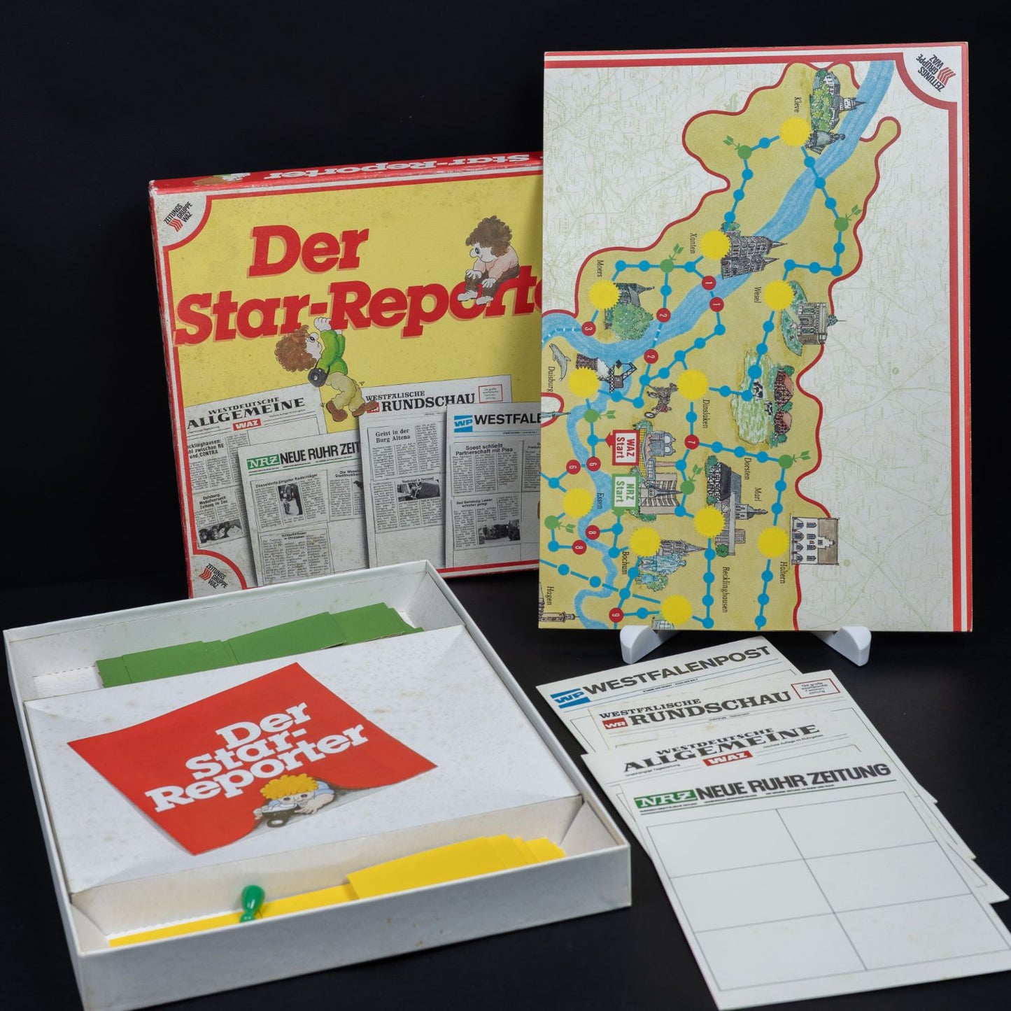 Der Star-Reporter - Brettspiel - Vintage für Sammler - ca 1972 - guter Zustand