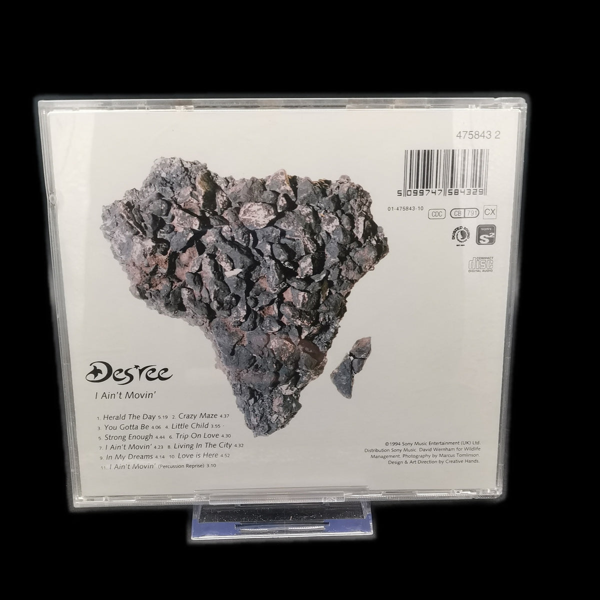 Des'ree - I Ain't Movin' - CD - Pop - Album - 1994 - Sony Music - Gebraucht