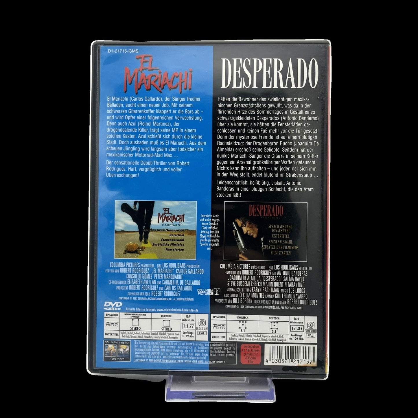 Desperado & El Mariachi - El Mariachi / Desperado - DVD - Action - Gebraucht