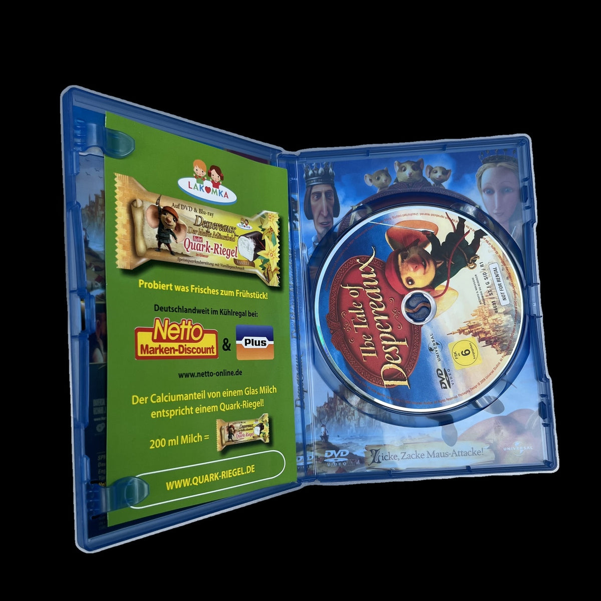 Despereaux - Der kleine Mäuseheld - inkl. Werbe-Einleger - DVD - Gebraucht