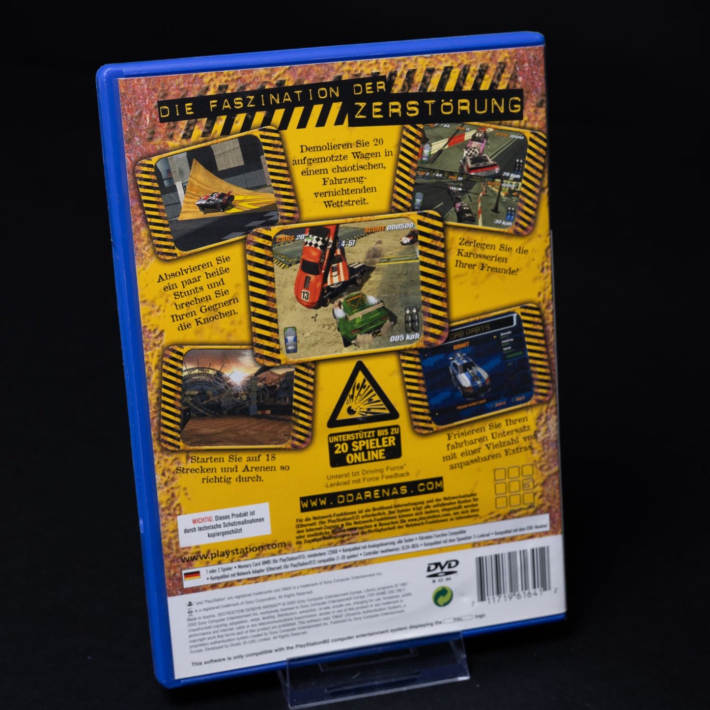 Destruction Derby: Arenas - Playstation PS2 - CiB - PAL Deutsch - Gebraucht