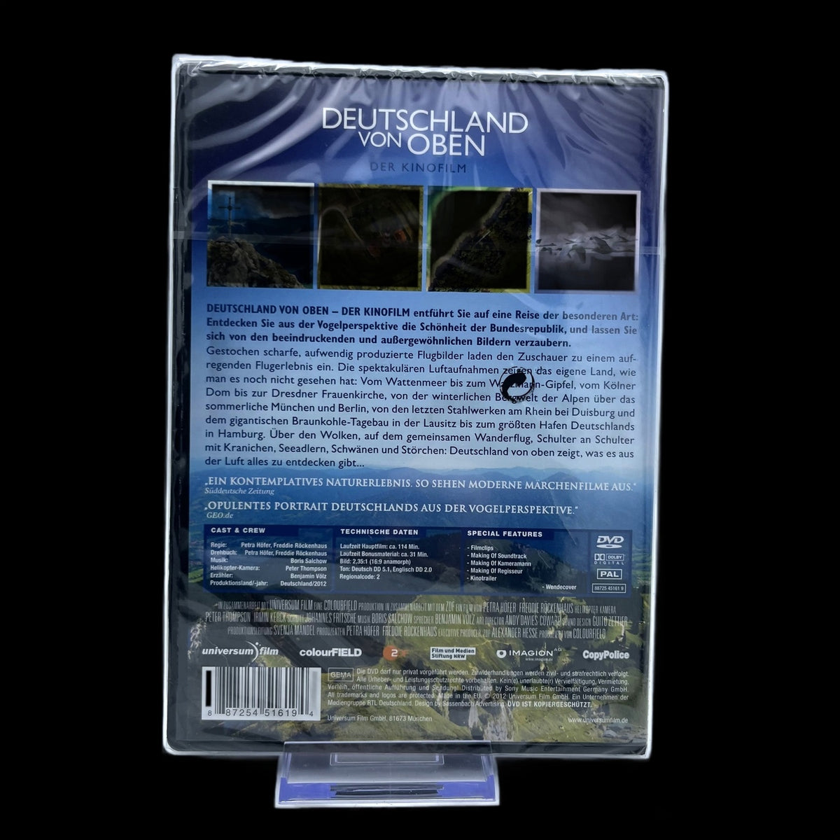 Deutschland von Oben - Der Kinofilm - DVD - Sealed