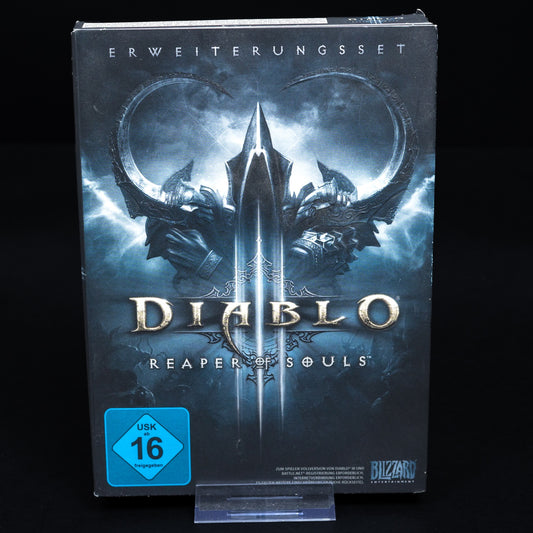 Diablo III - Reaper of Souls - PC CD-ROM Spiel - CiB - Deutsch - Zustand Gut