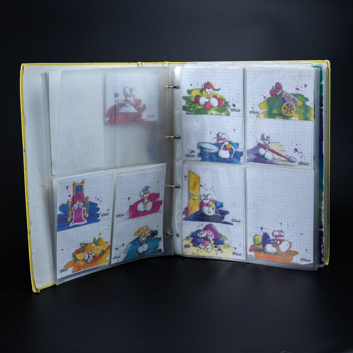 Diddl Sammlung: über 70 verschiedene Blätter mit Original Sammelordner