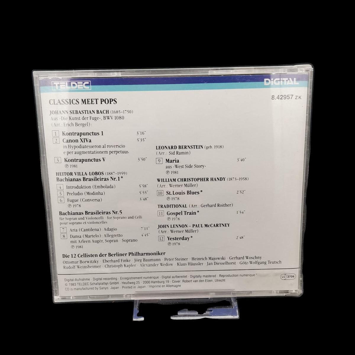 Die 12 Cellisten der Berliner - Classics Meet Pops - CD - Klassik - Gebraucht
