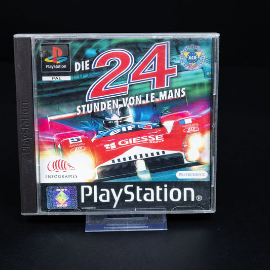 Die 24 Stunden von Le Mans - Playstation PS1 Spiel - CiB - PAL - Zustand Gut