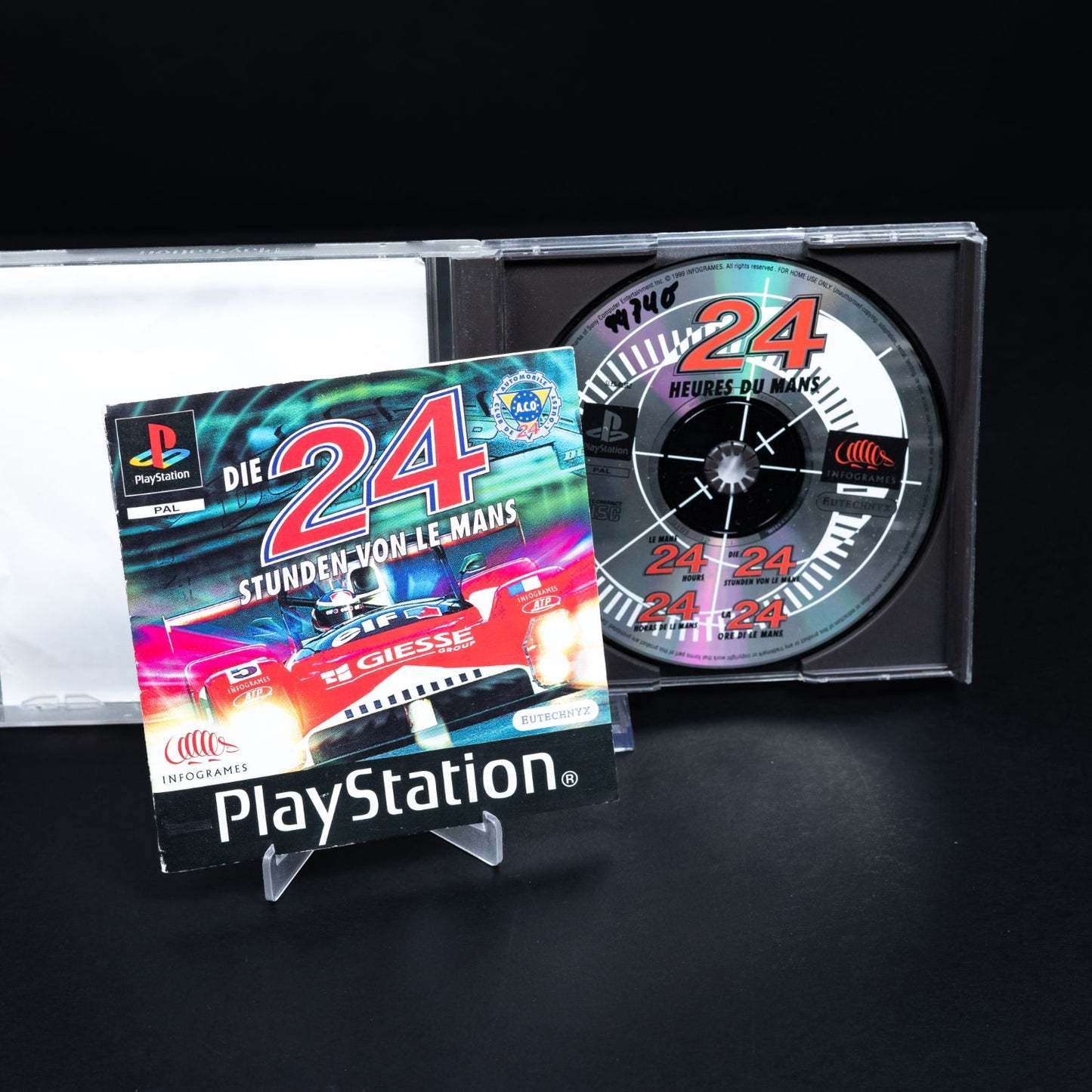 Die 24 Stunden von Le Mans - Playstation PS1 Spiel - CiB - PAL - Zustand Gut