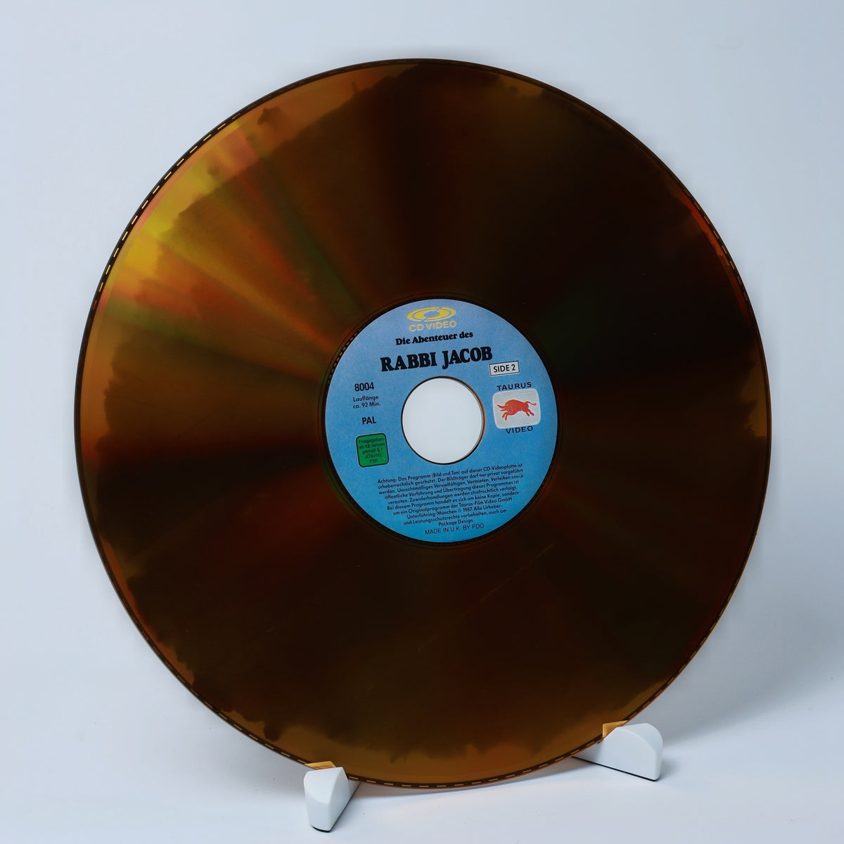 Die Abenteuer des Rabbi Jacob - LaserDisc - Louis DE Funès - Zustand Sehr Gut