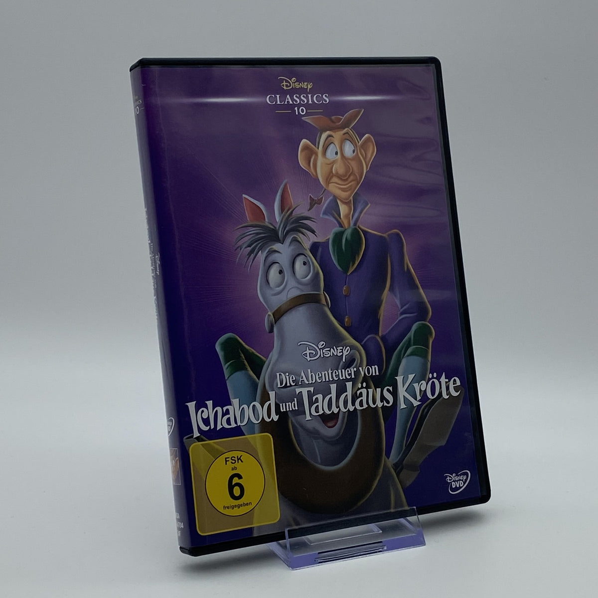 Die Abenteuer von Ichabod und Taddäus Kröte - Disney - DVD - Zustand Sehr Gut