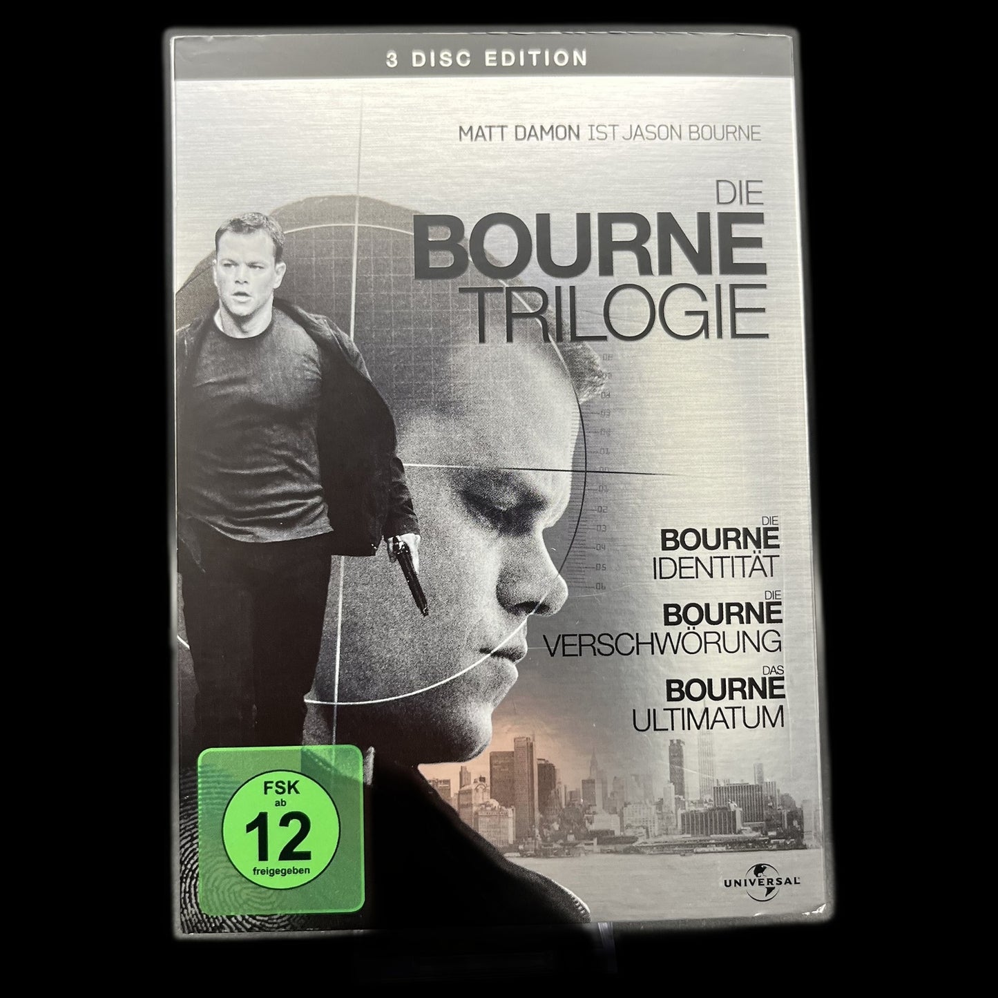 Die Bourne Trilogie - Bourne - 3 Disc Edition - Trilogien-Box - DVD - Film - Neu