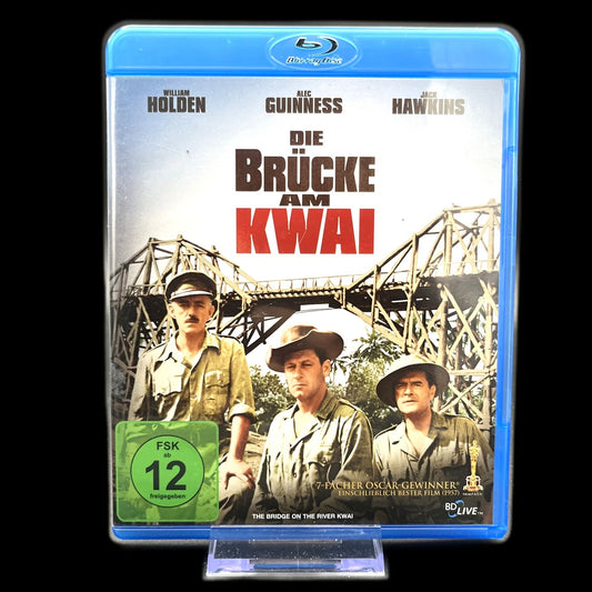 Die Brücke am Kwai - 7-facher Oscar-Gewinner - Kriegsfilm - Blu-Ray - Gebraucht