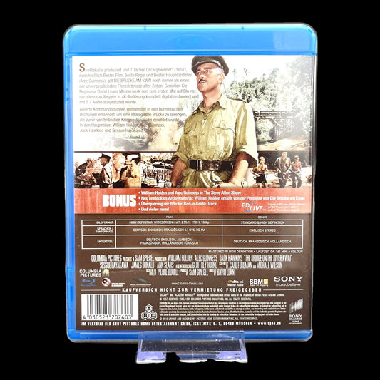 Die Brücke am Kwai - 7-facher Oscar-Gewinner - Kriegsfilm - Blu-Ray - Gebraucht