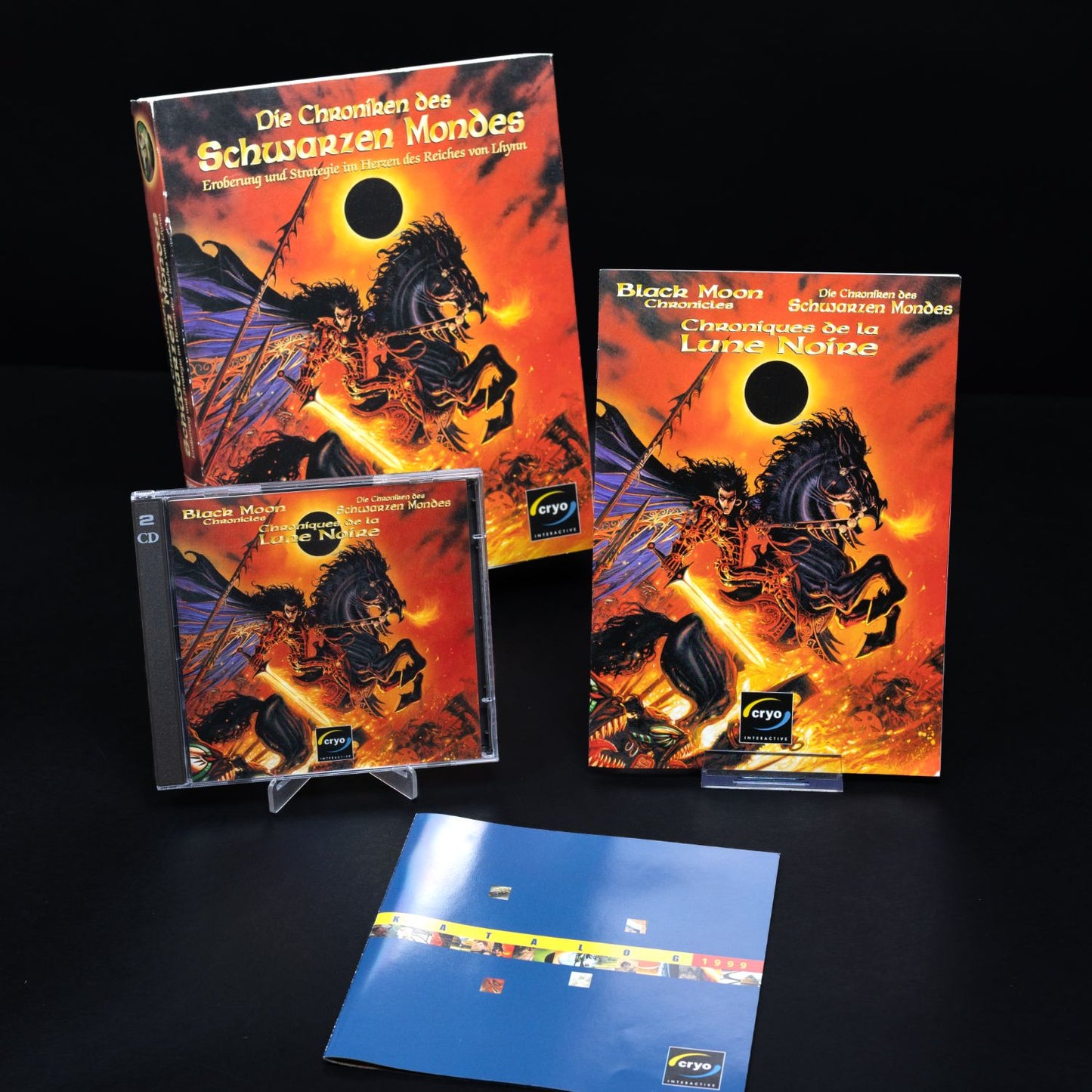 Die Chroniken des Schwarzen Mondes - PC CD-ROM Spiel - CiB - TOP Zustand