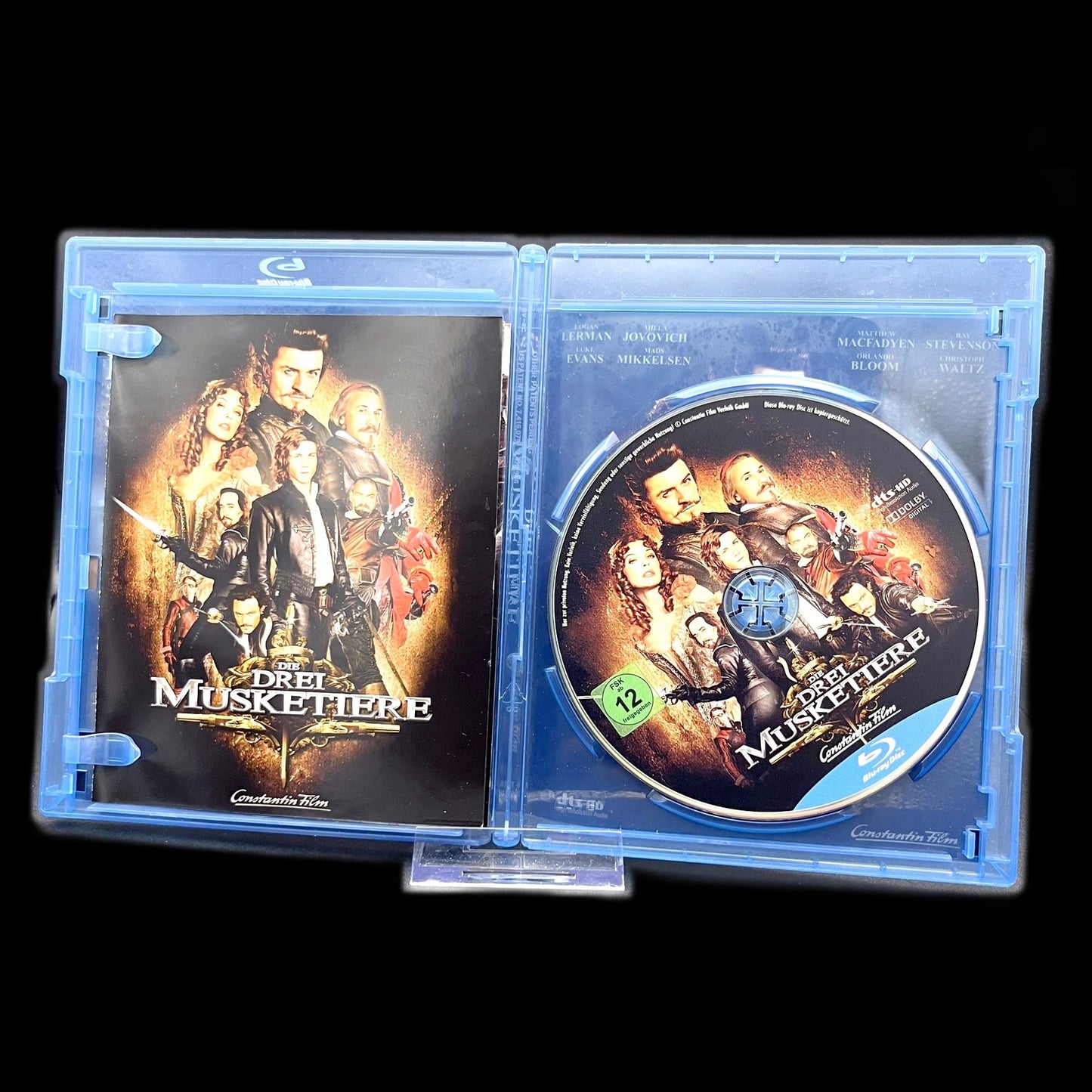 Die drei Musketiere - Wendecover - Action - Blu-Ray - Mantel & Degen - Gebraucht