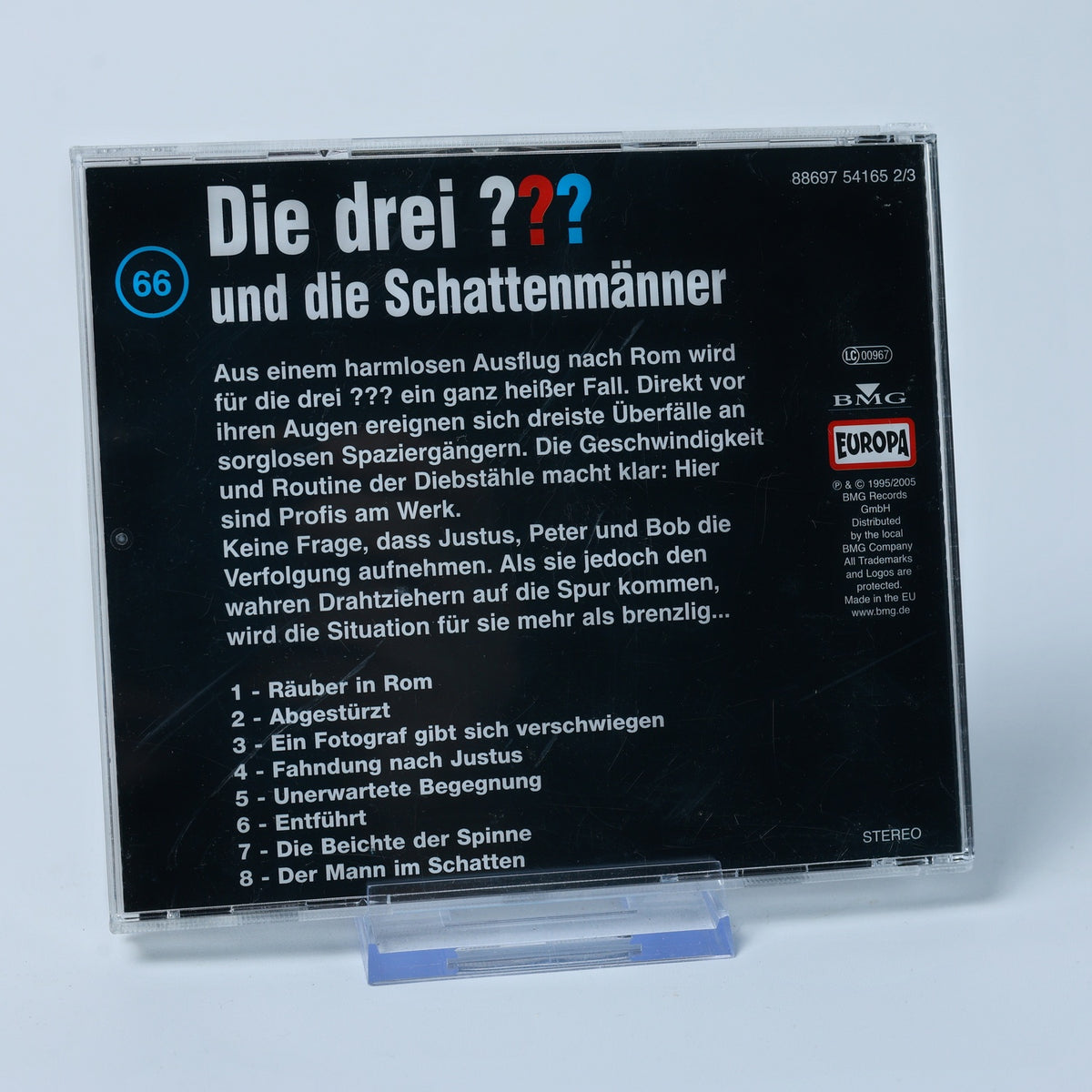 Die Drei ??? und die Schattenmänner - Robert Arthur - Hörspiel - CD - Zust. Gut