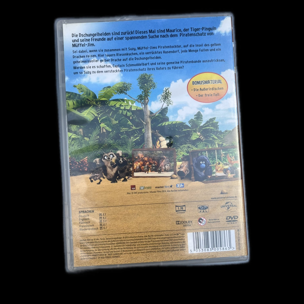 Die Dschungelhelden 2 - Die Dschungelhelden - Animationsfilm - DVD - Gebraucht