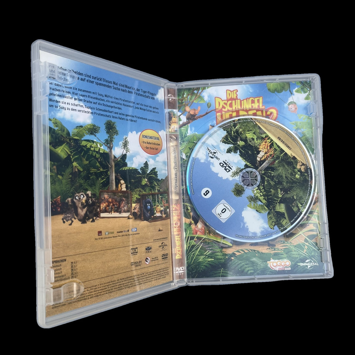 Die Dschungelhelden 2 - Die Dschungelhelden - Animationsfilm - DVD - Gebraucht