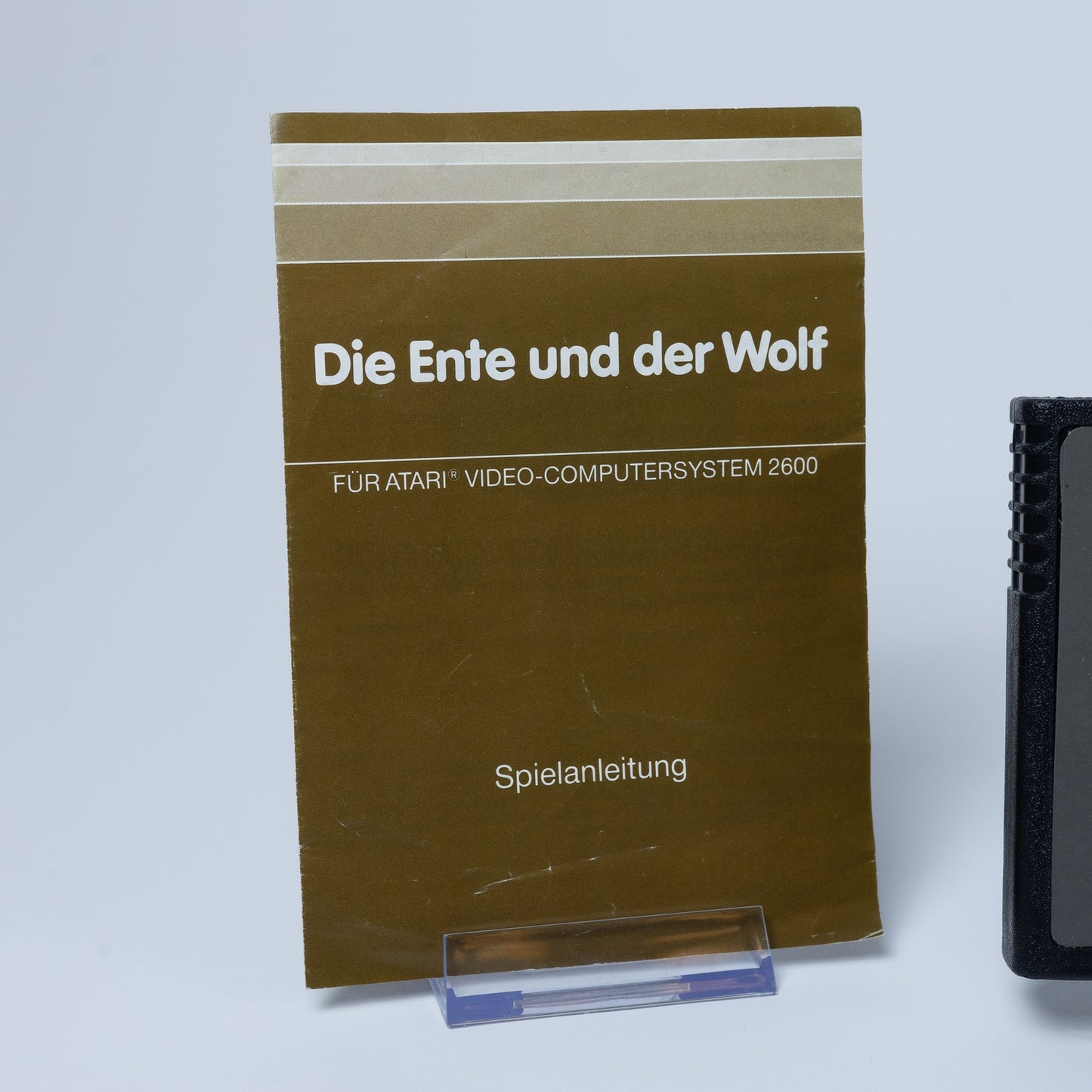 Die Ente und der Wolf + Anleitung - Atari 2600 - Funktioniert - Zustand Sehr Gut