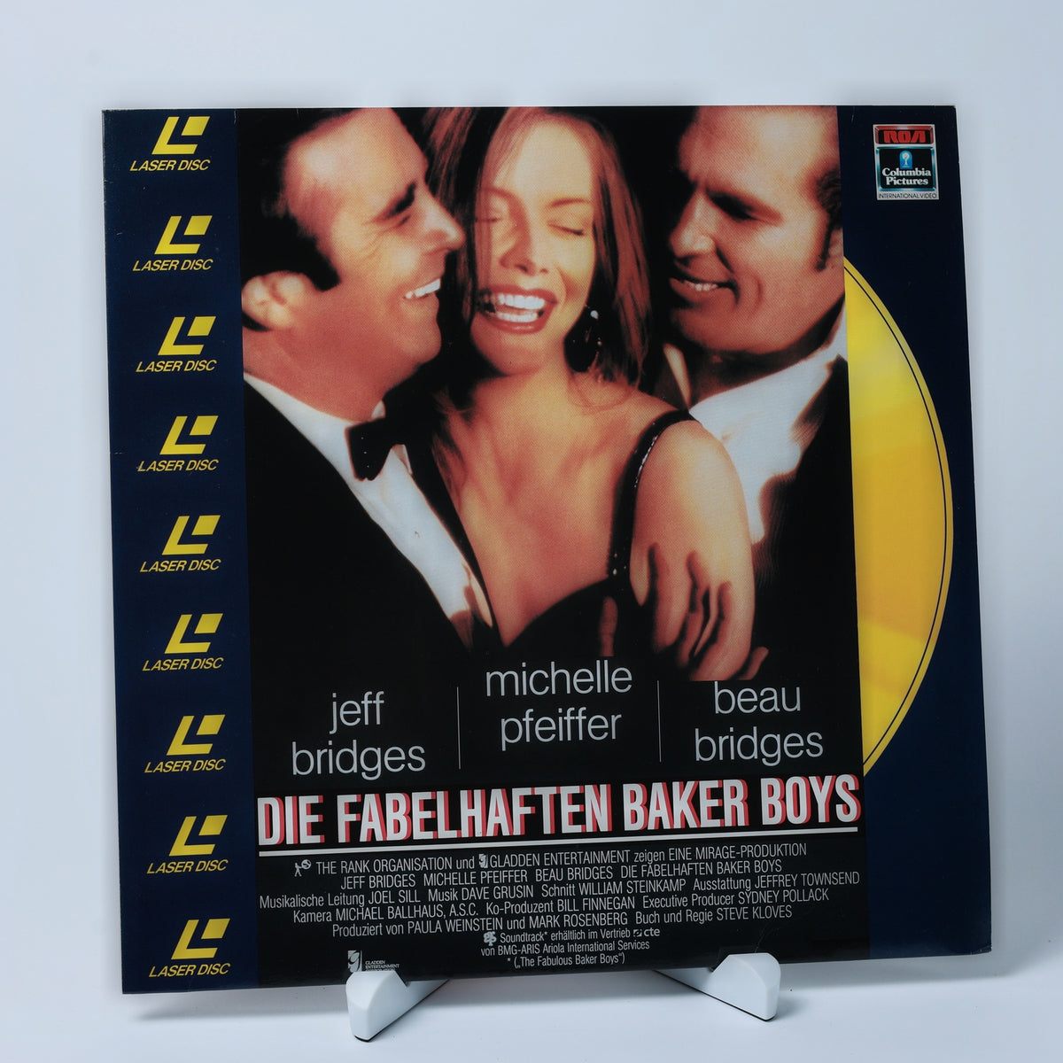 Die Fabelhaften Baker Boys - 1989 - Michelle Pfeiffer - LaserDisc - Zustand Gut