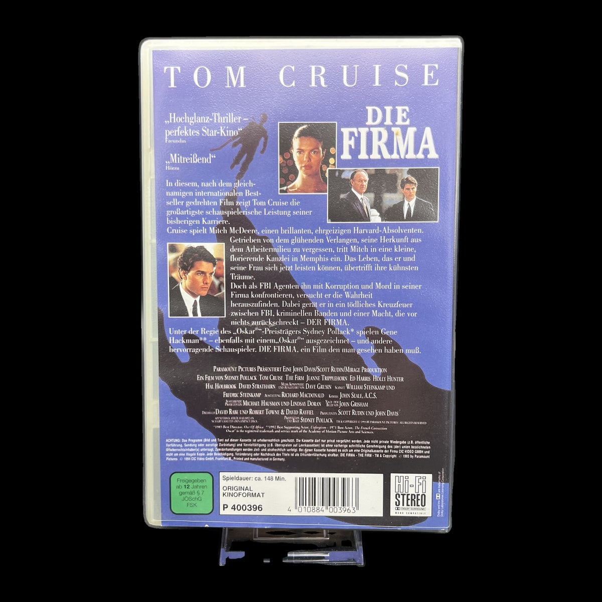 Die Firma - Thriller & Mystery - PAL - VHS - Film - Mysterium - Gebraucht