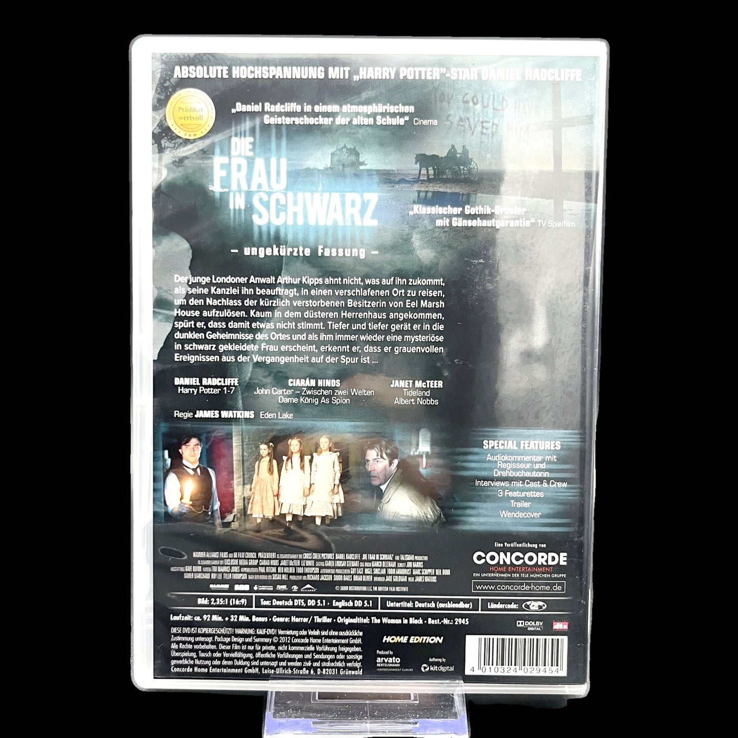 Die Frau in Schwarz - Ungekürzte Fassung - Horror - DVD - Geister - Gebraucht