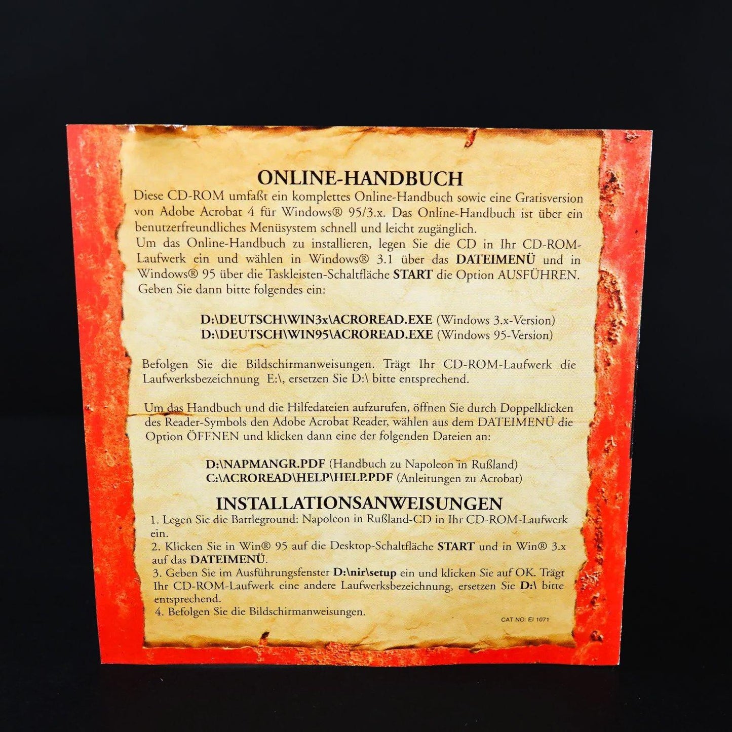 die-grosse-schlacht-von-napoleon-pc-game-disc-im-jewel-case-deutsch-gebraucht-3 - Utopia Collectibles