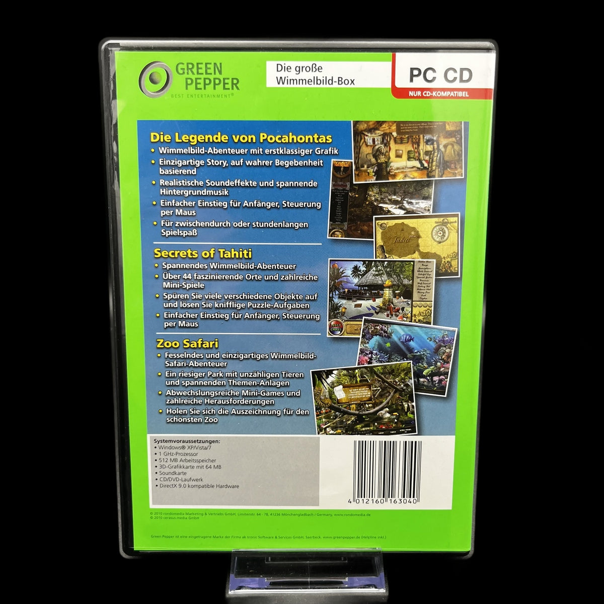 Die große Wimmelbild-Box (3 Spiele) - PC - Complete in Box - deutsch - Gebraucht