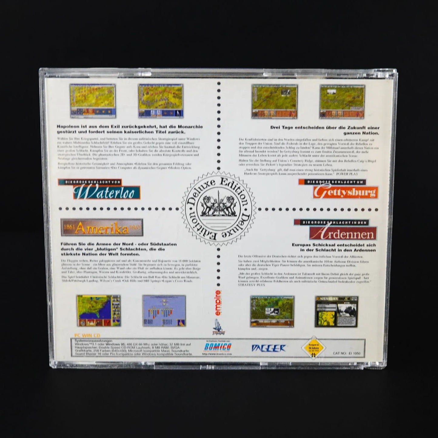 Die Großen Schlachten der Weltgeschichte - PC Game Deluxe Edition - Deutsch