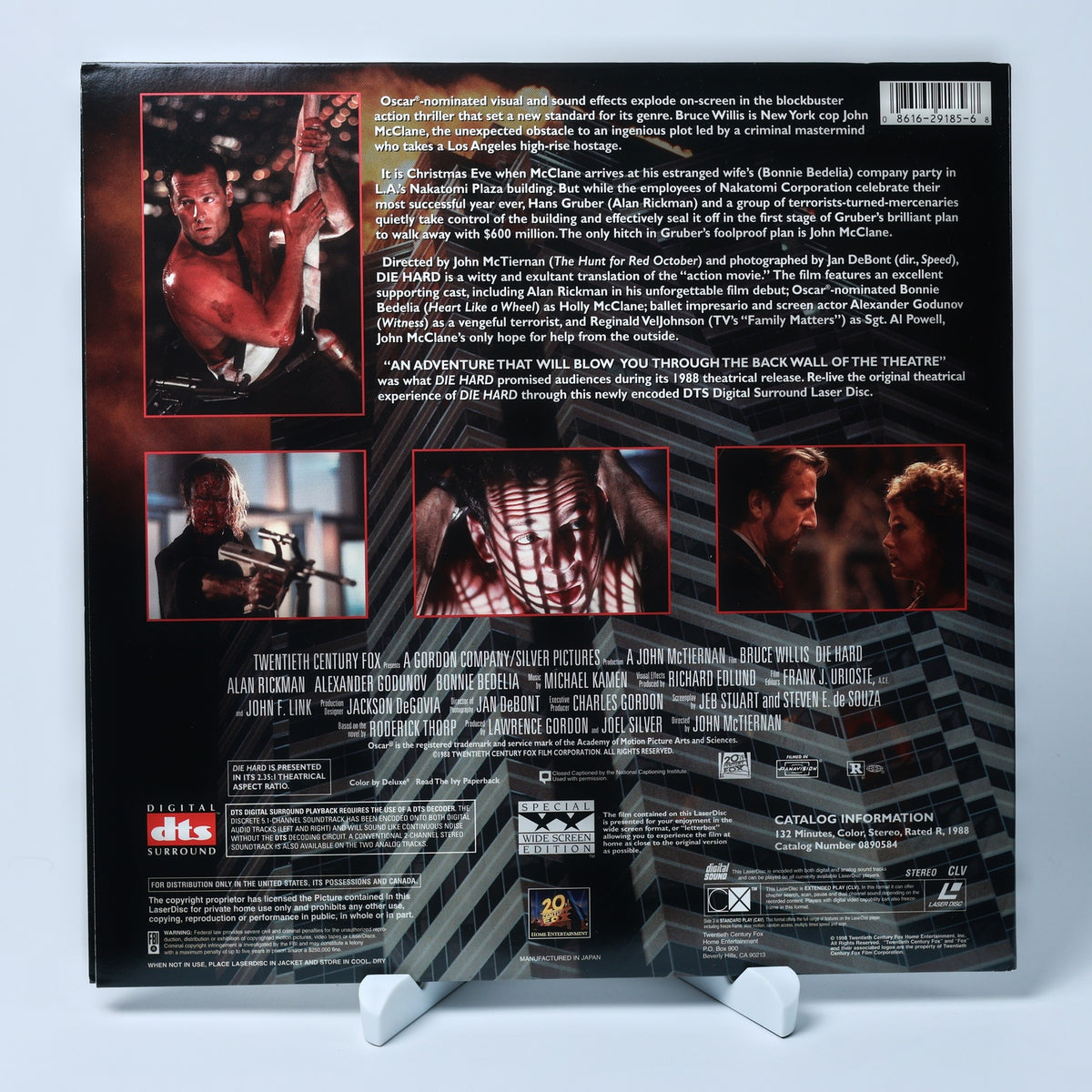 Die Hard - Special Widescreen Edition - DTS - LaserDisc - Zustand Sehr Gut