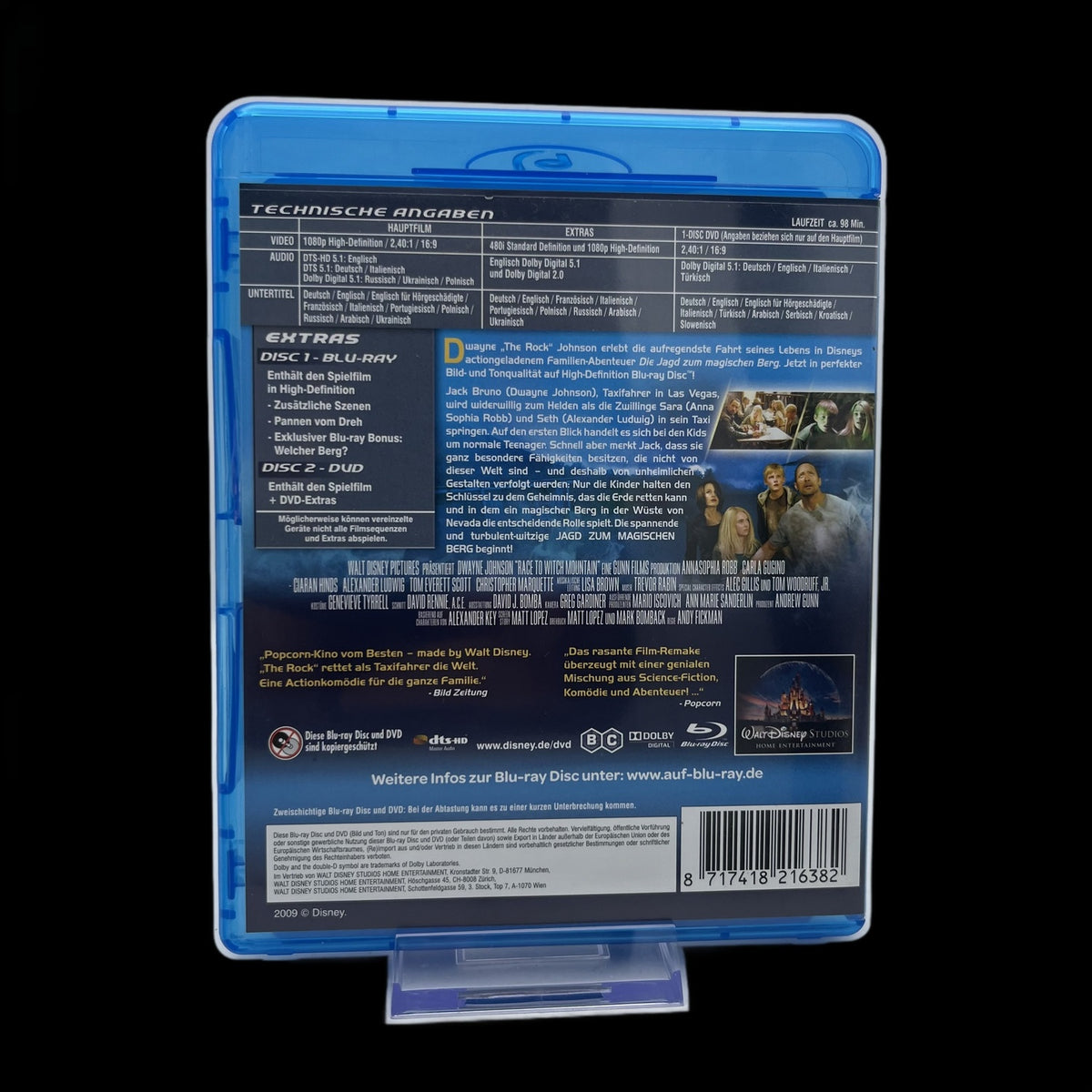 Die Jagd zum Magischen Berg - Disney - Blu-Ray - Gebraucht