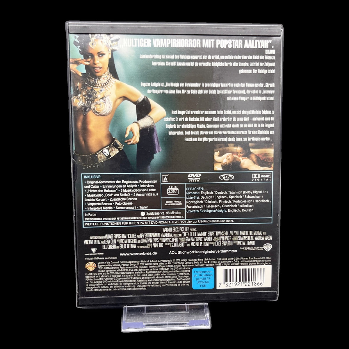 Die Königin der Verdammten - Vampire Chronicles - DVD - Horror - Gebraucht