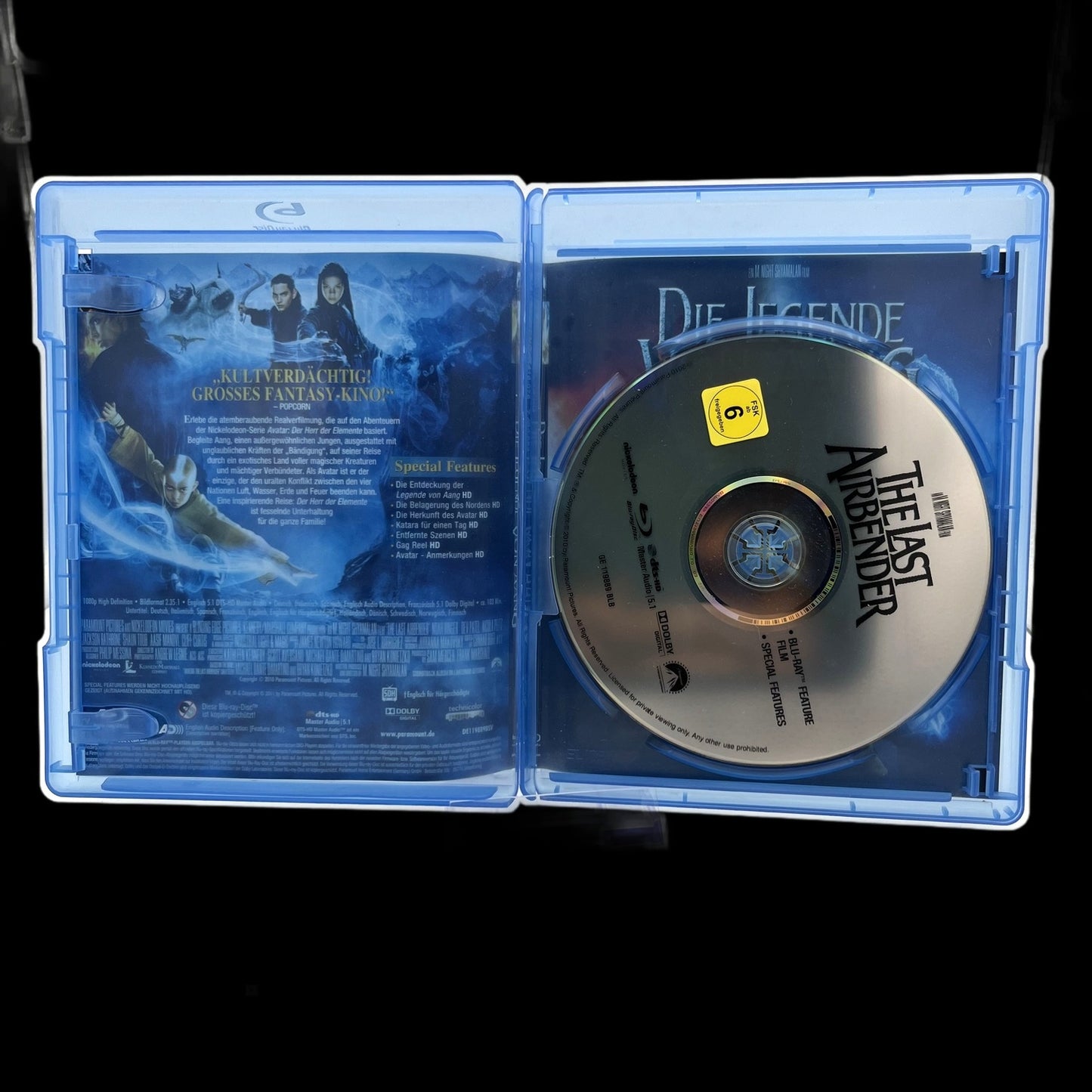 Die Legende von Aang - Avatar - Special Features - FSK 6 - Blu-Ray - Gebraucht