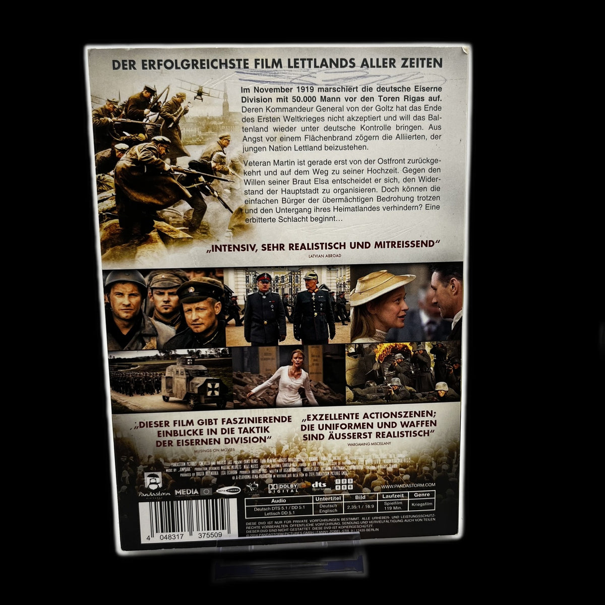 Die Letzte Front - Defenders of Riga - Kriegsfilm - DVD - Gebraucht