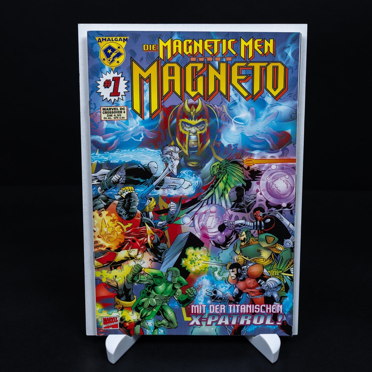 Die Magnetic Men - #1 - Marvel DC Crossover 4 - Magneto - 1997 - Farbig - Z1