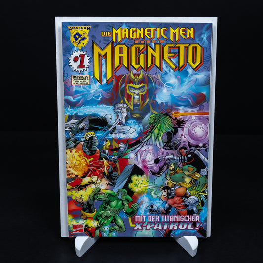 Die Magnetic Men - #1 - Marvel DC Crossover 4 - Magneto - 1997 - Farbig - Z1