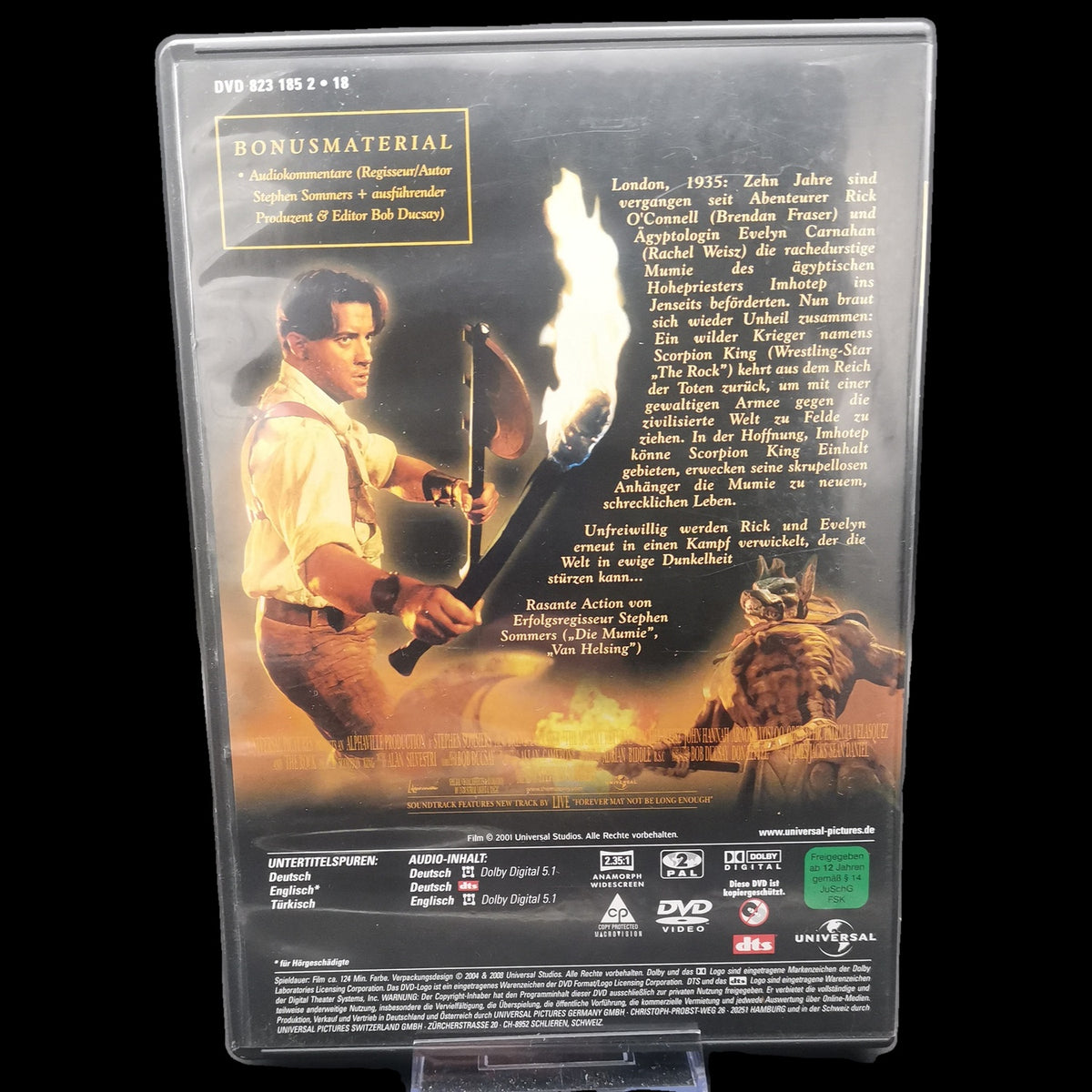 Die Mumie kehrt zurück - Die Mumie - mit Disc - Abenteuer - DVD - Gebraucht