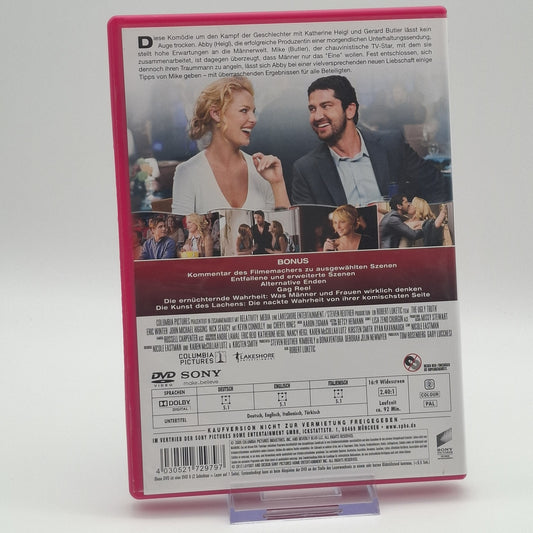 Die Nackte Wahrheit - Katherine Heigl - Gerard Butler - DVD - Zustand Sehr Gut